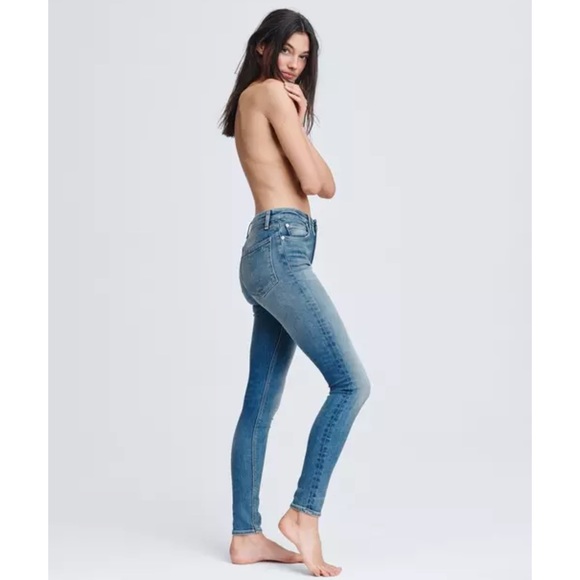 Rag & Bone Nina High-Rise Skinny In Exmoor - Picture 6 of 16